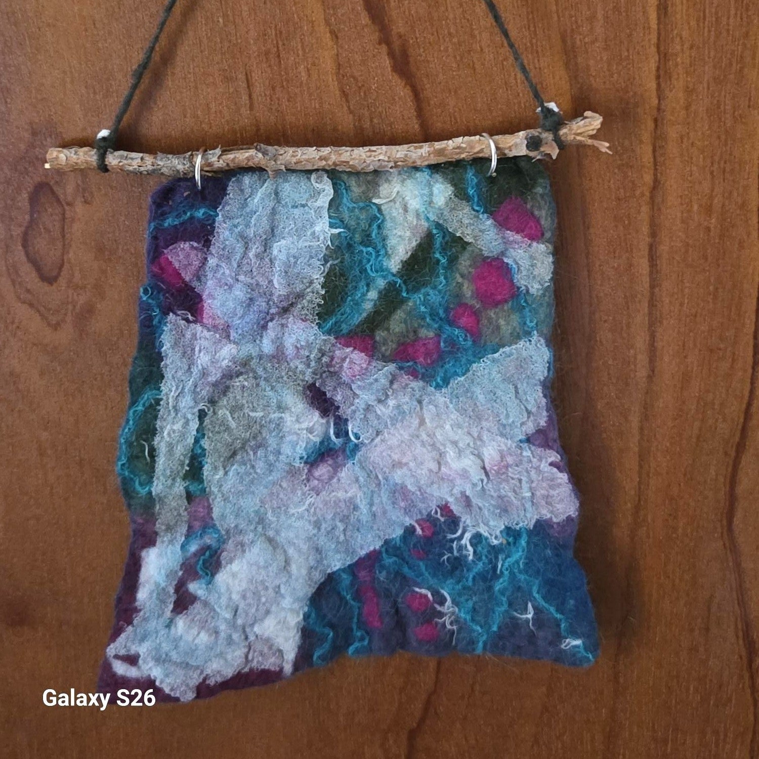 Kid's Class Felted Abstract Wool Hanging Art Tues. 6.23.26 @ 10A