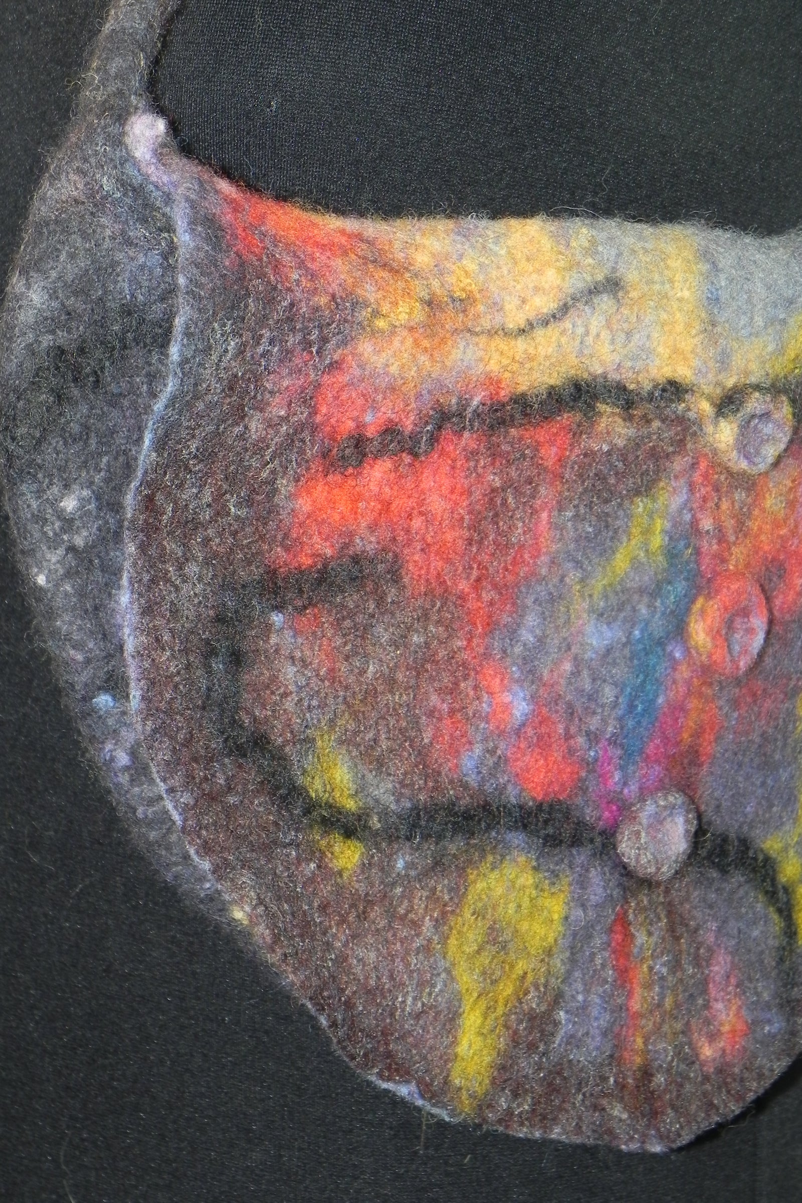 Easy Hand Purse Wet Felted Art Class Sat. 1.10.26 @ 10A