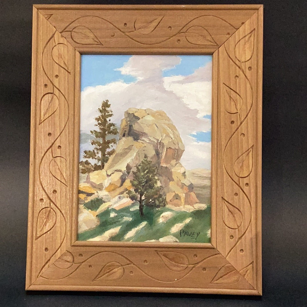 Rock Formation #1 at Mary's Lake