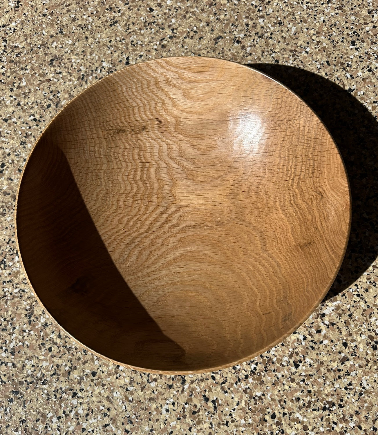 13 inch Oak Bowl
