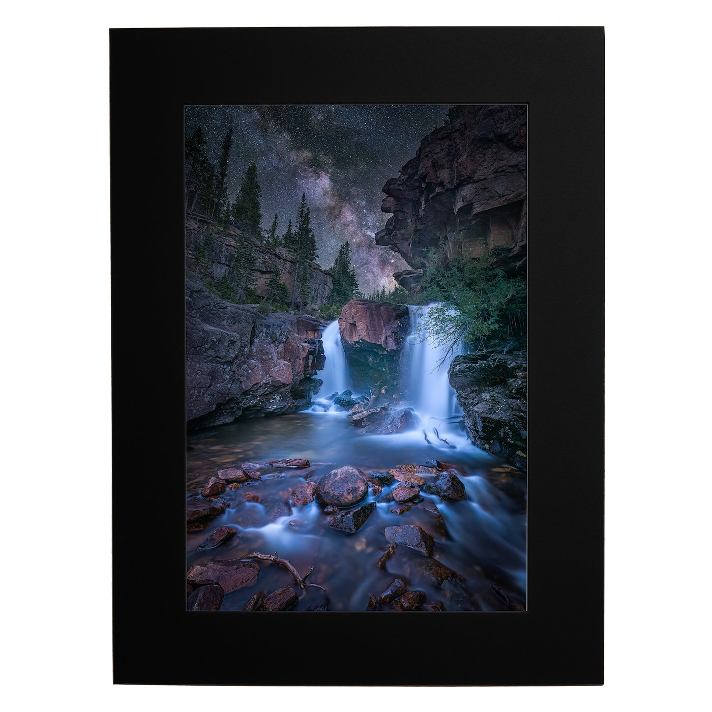 13x19 Moonlight Falls