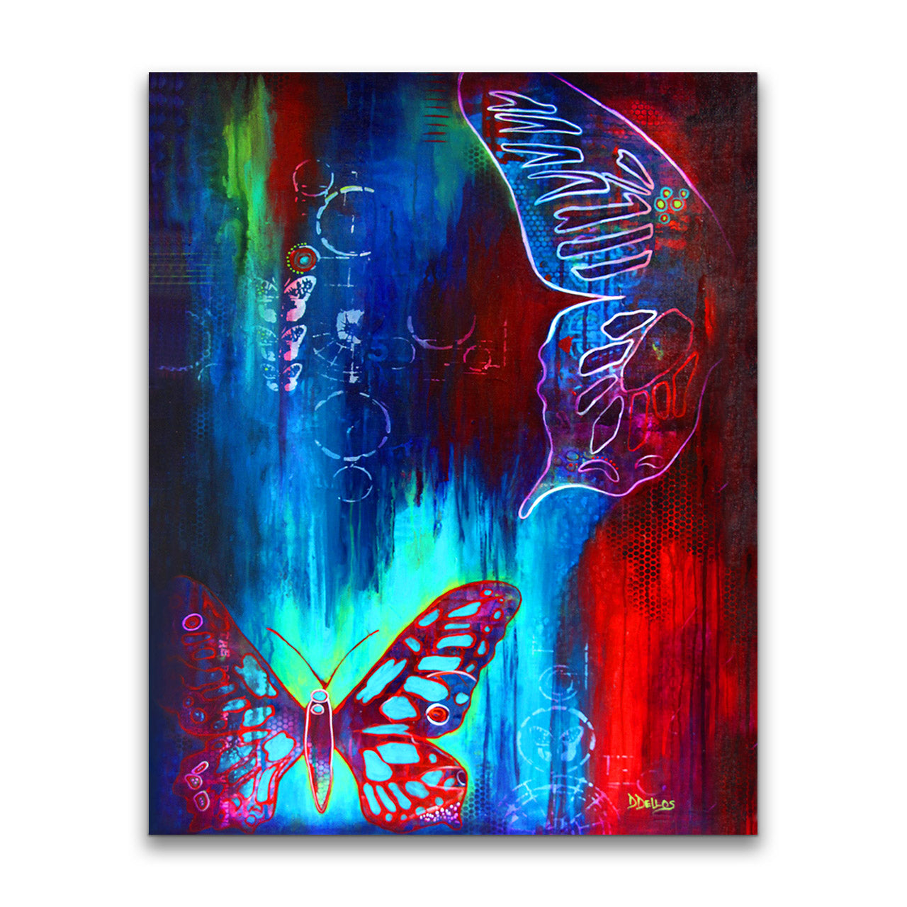 Acrylic Butterflies Art Class - Tues. 2.25.25 @ 2P