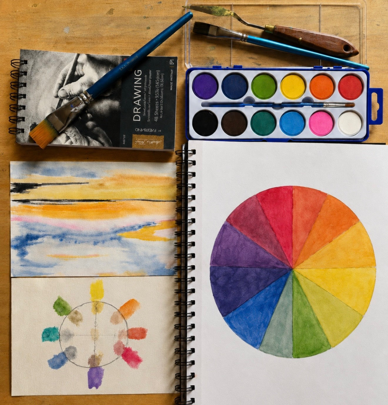 Color Confidence: A Playful Dive into Color Theory Art Class Fri. 10.2.26 @ 10:30 A