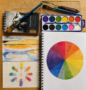Color Confidence: A Playful Dive into Color Theory Art Class Fri. 10.2.26 @ 10:30 A