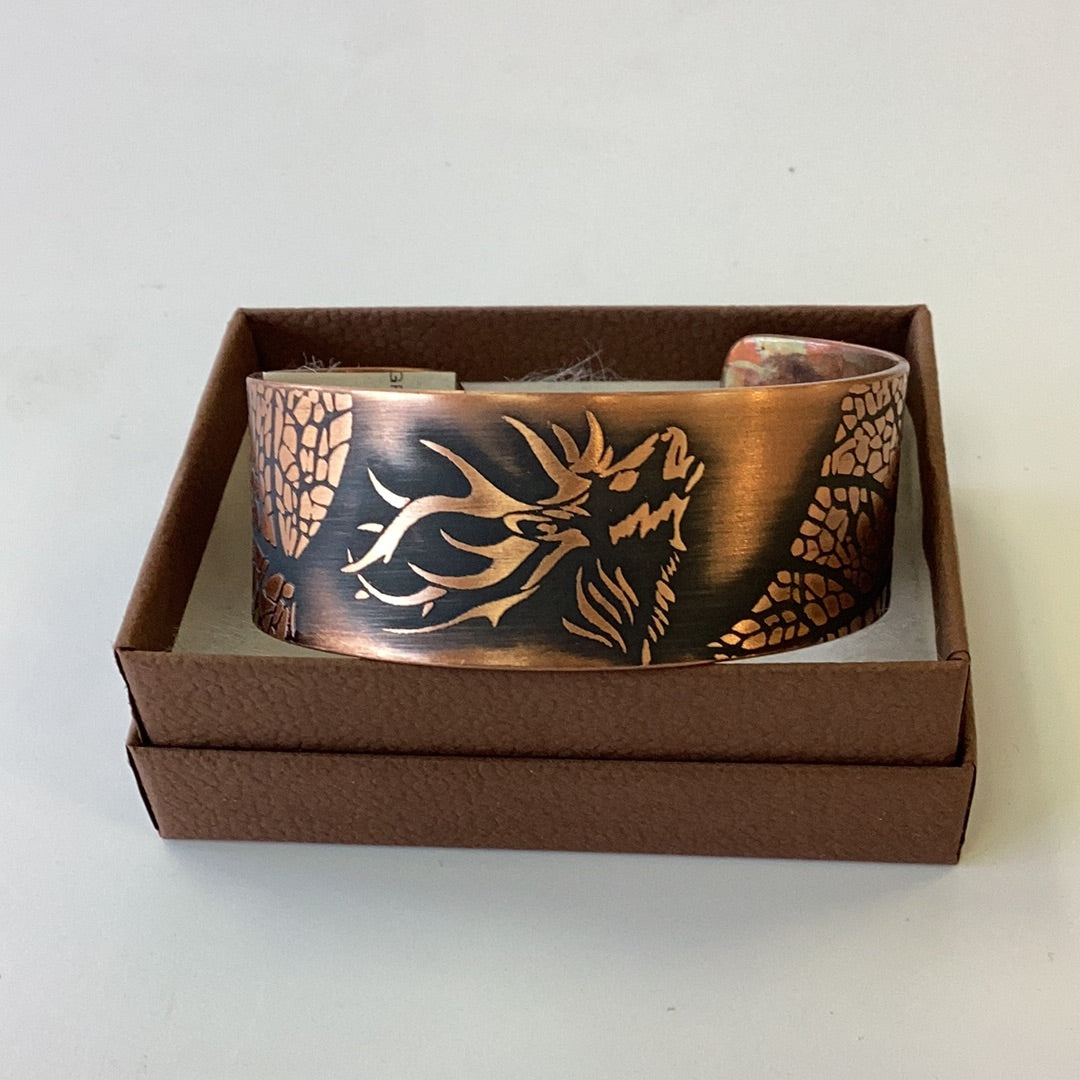 Bracelet Copper Cuff 001