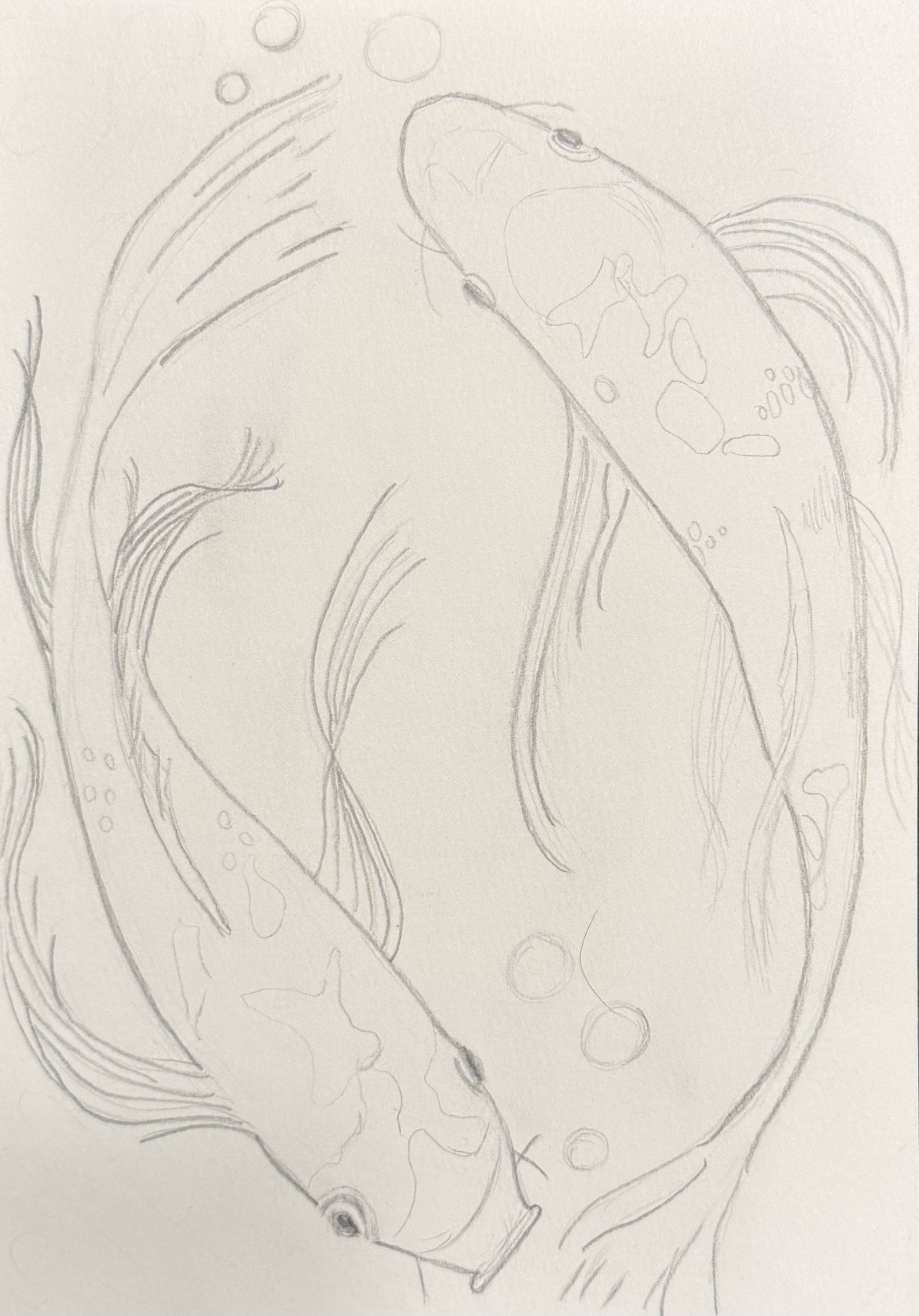 Spring Break Art Class: Colorful Koi Painting (Ages 5+) Wed. 3.18.26 @ 1P