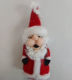 Needle Felted Santa -Art Class Sun. 11.29.26 @ 10A