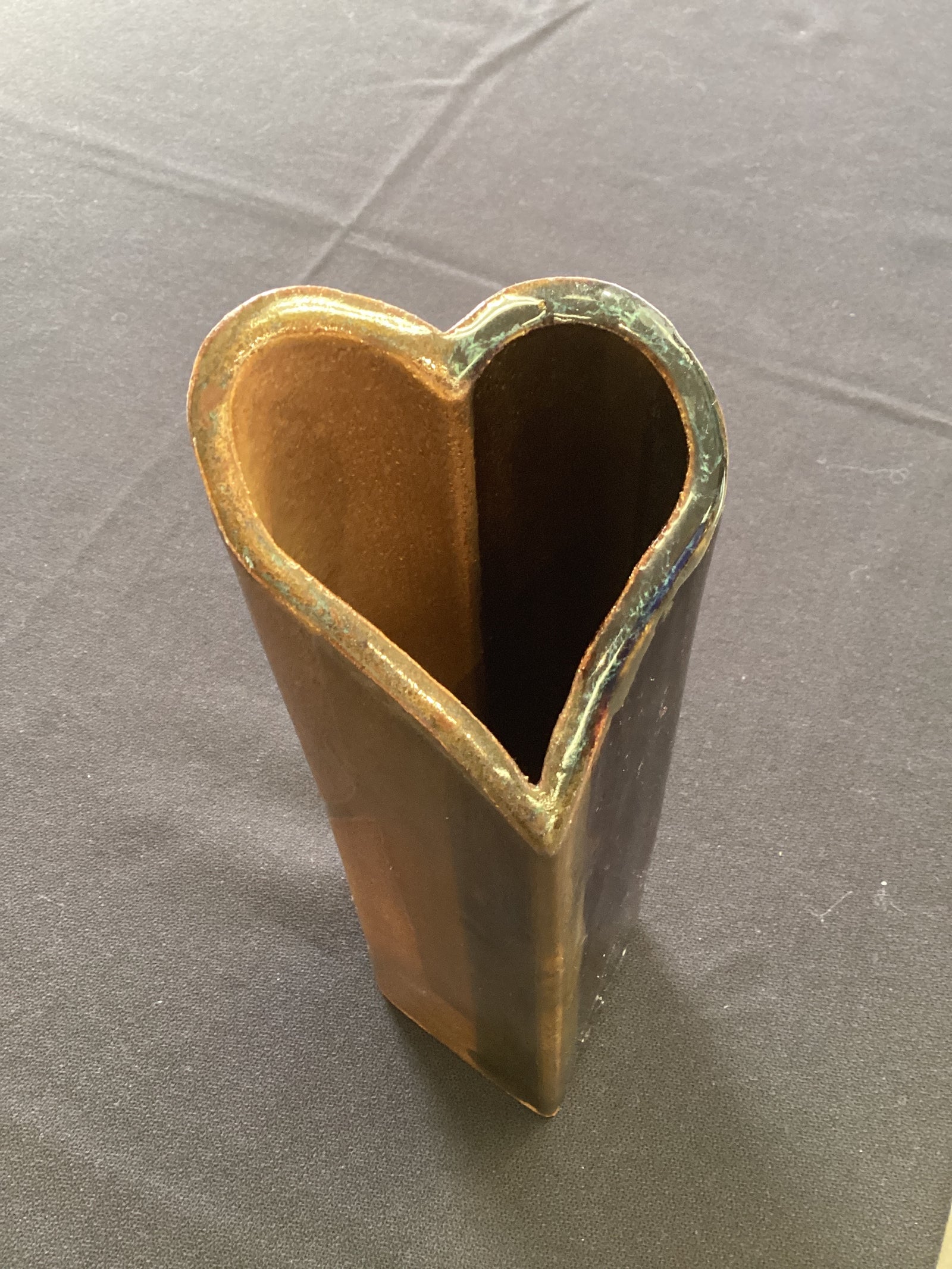 Heart shaped  vase $18