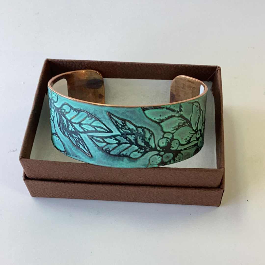 GS 064 Coffee Plant (B), Copper Cuff