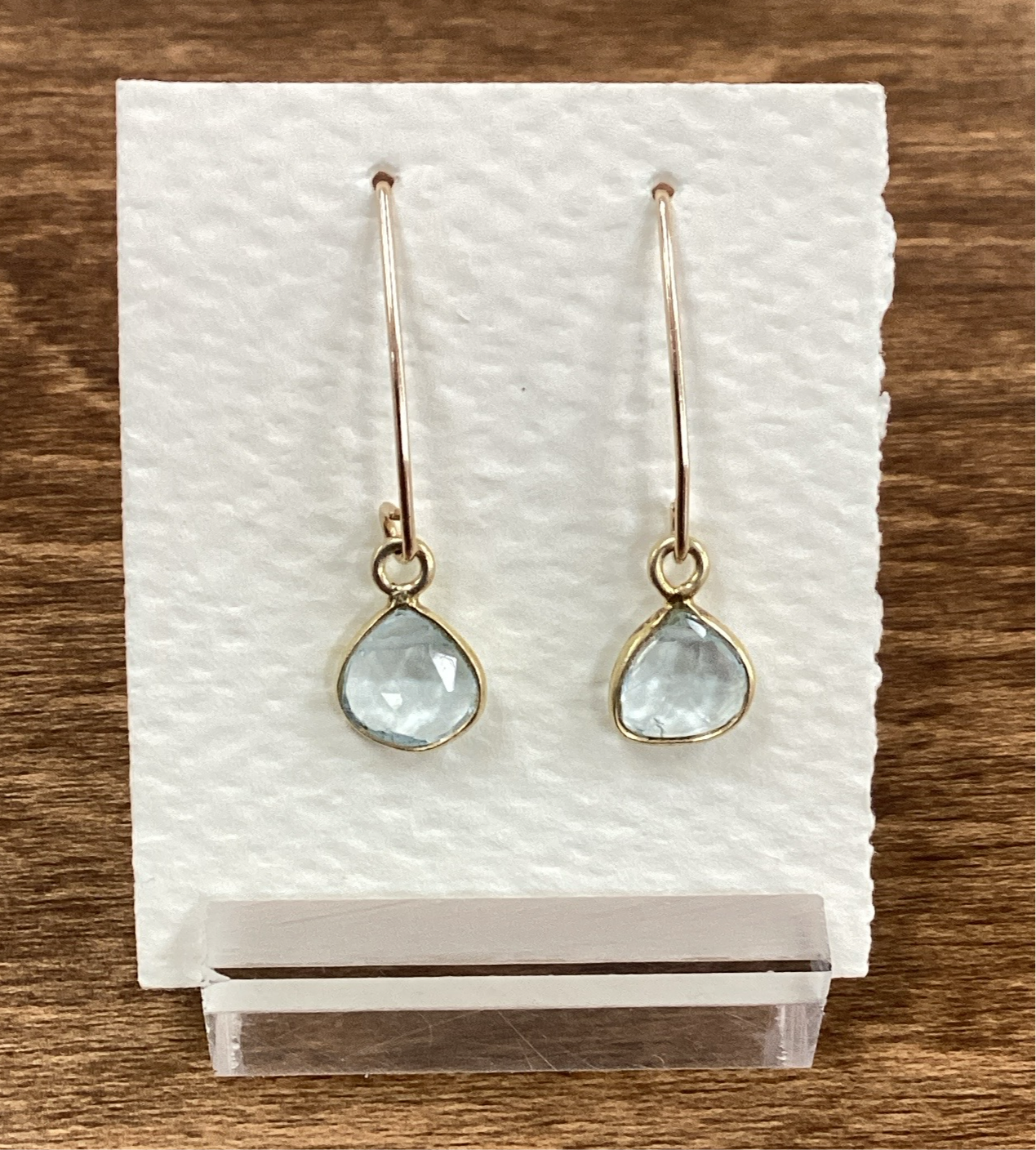 Aquamarine Earrings-DB1