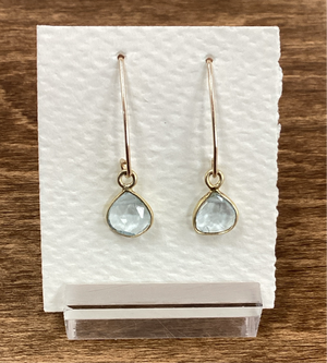 Aquamarine Earrings-DB1