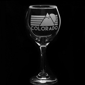 Colorado Glassware: various designs/styles available