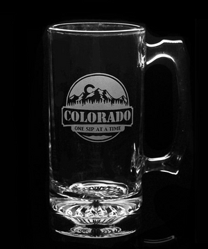 Colorado Glassware: various designs/styles available