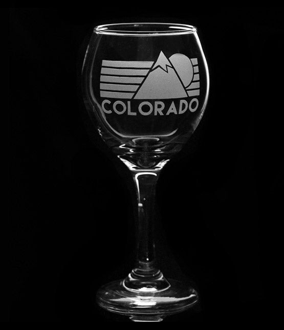Colorado Glassware: various designs/styles available