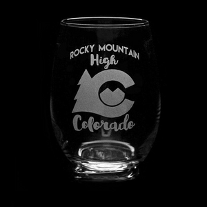 Colorado Glassware: various designs/styles available