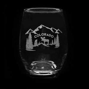 Colorado Glassware: various designs/styles available