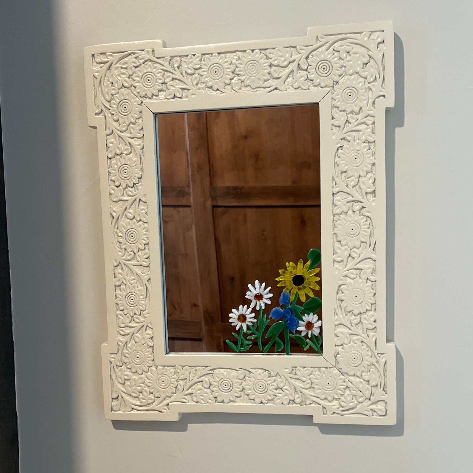 Creeping Bellflower, Oxeye Daisy and Sunflower