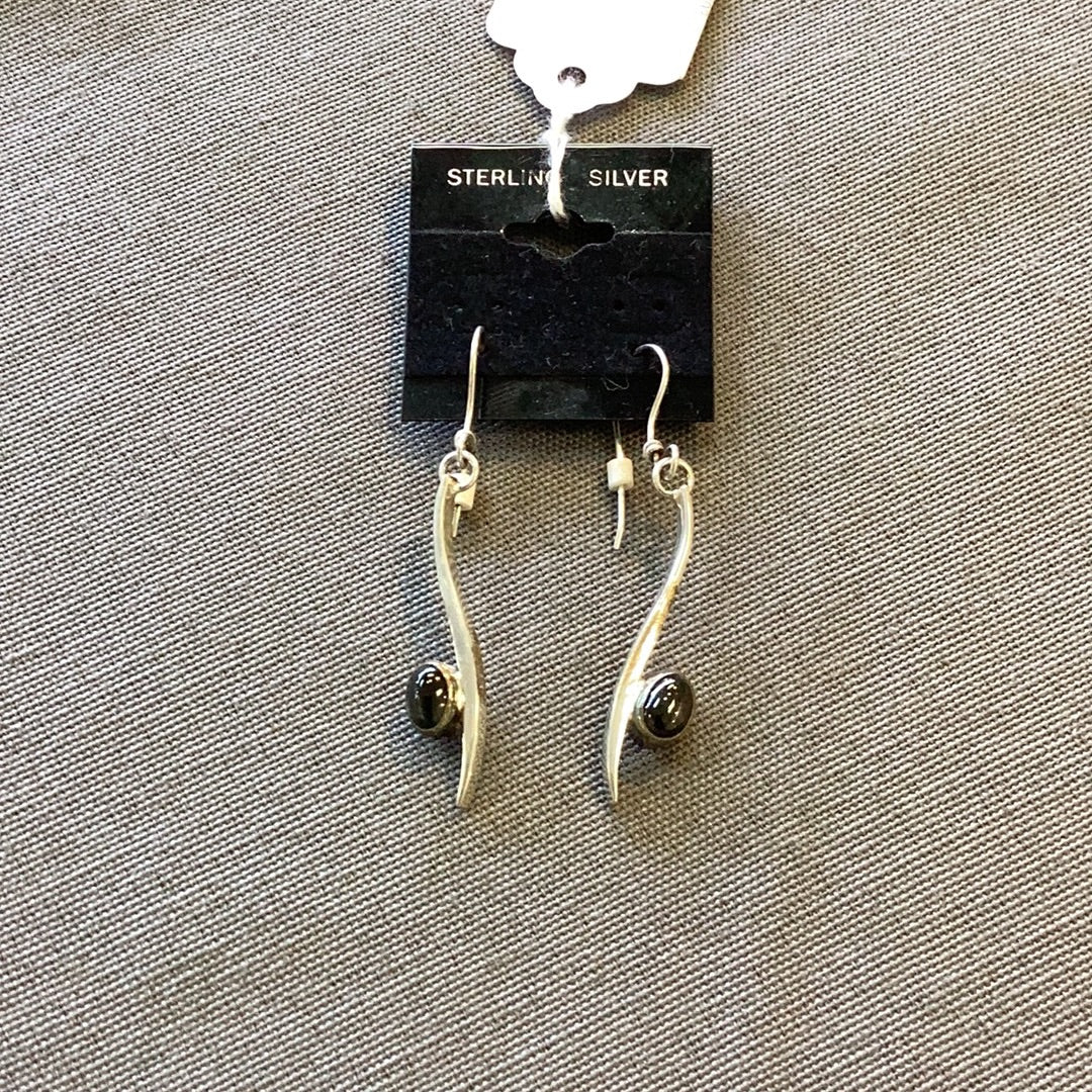 Earrings Enstatite