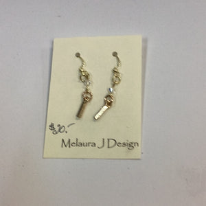 Earrings, $20