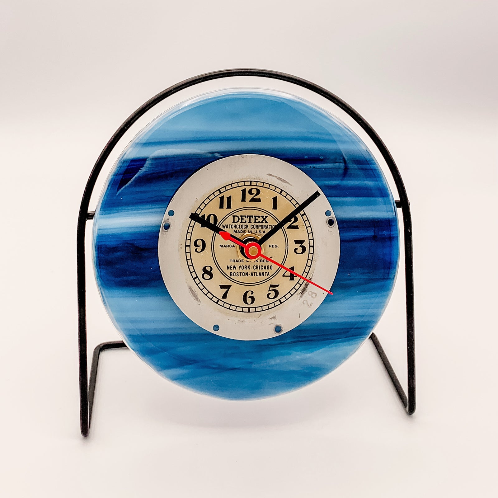 midnight blue clock