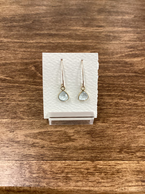 Aquamarine Earrings-DB1