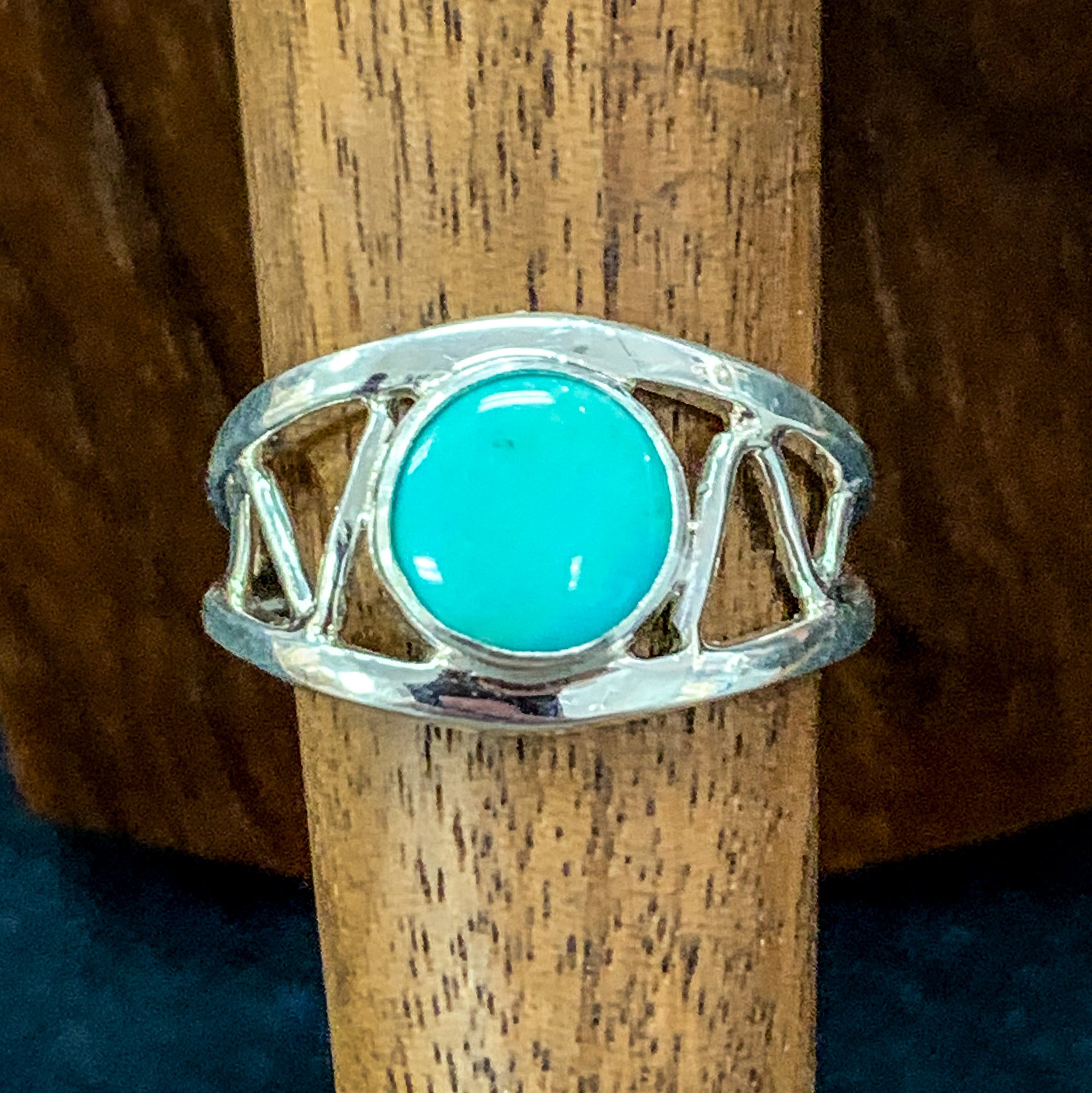 Turquoise Zigzag Ring
