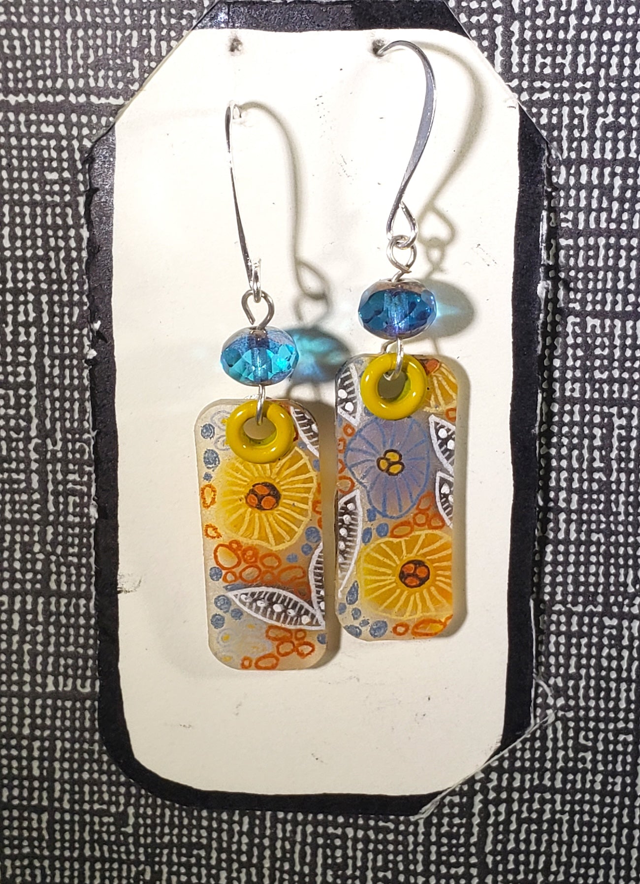 A089 Bright Bohemian earrings