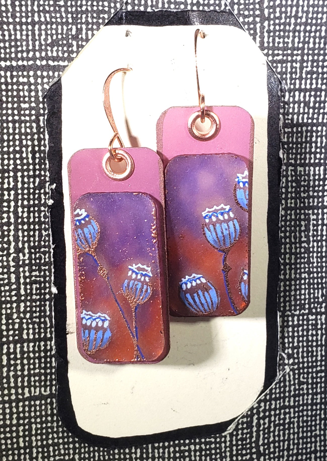 A090 Poppyseed earrings