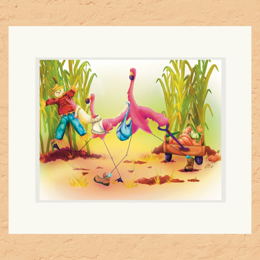 A Flamingo Autumn 2025 Everyday Adventure Print