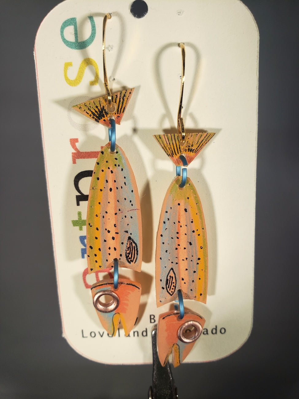 A069 Pretty Fishes earrings