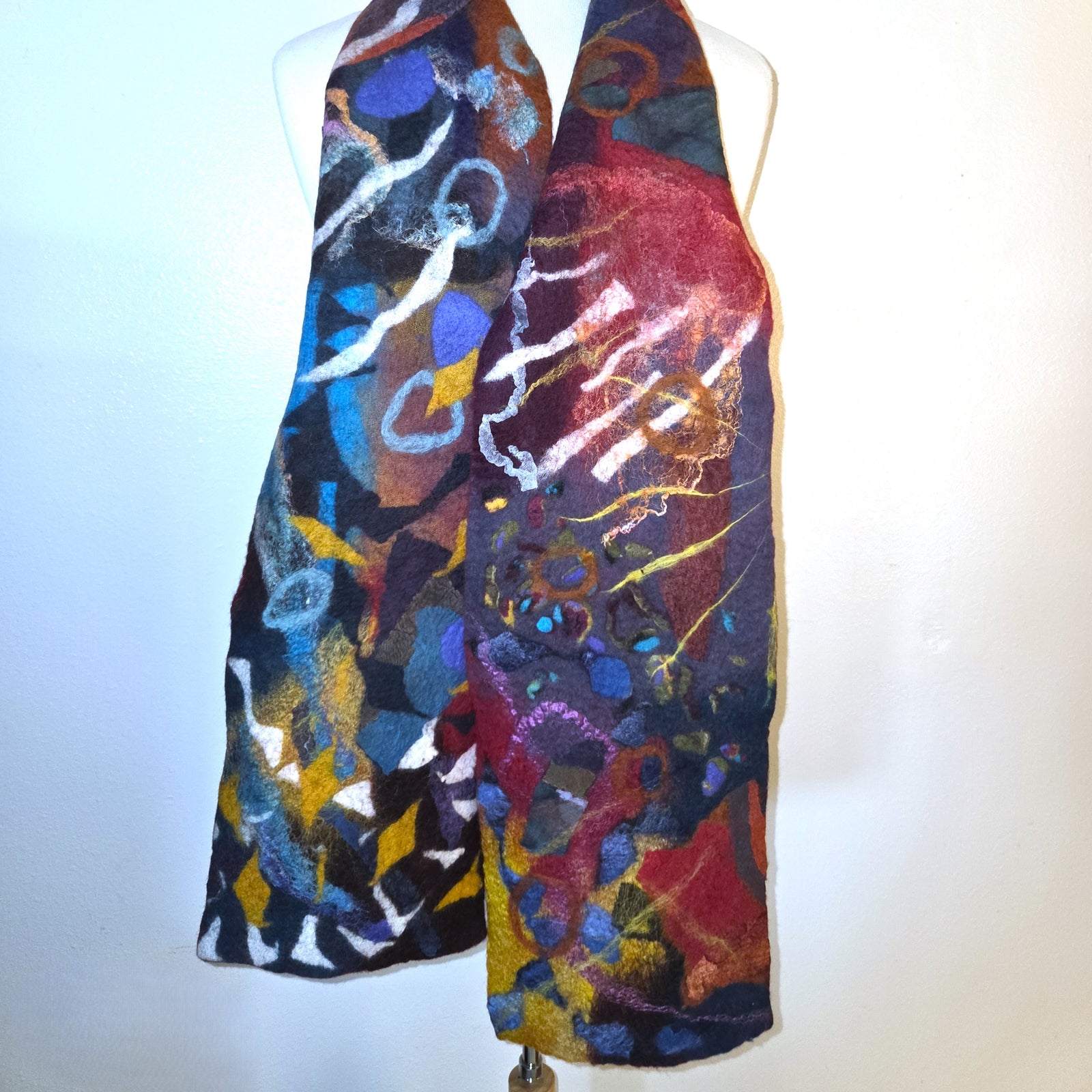Abstract Scarf - Let's Play with All Our Toys! Art Class Mon. 4.27.26 @ 9A