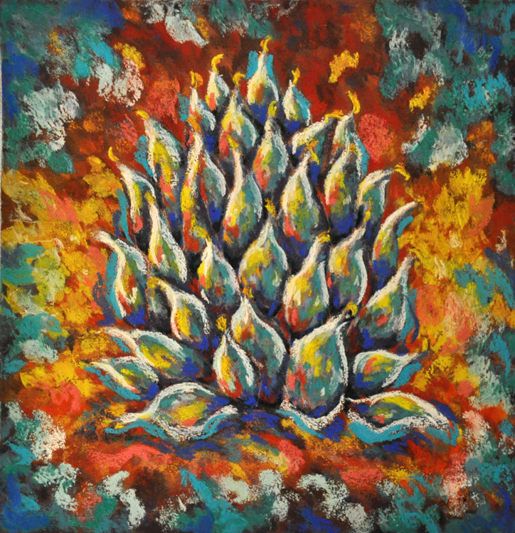 Agave Aflame