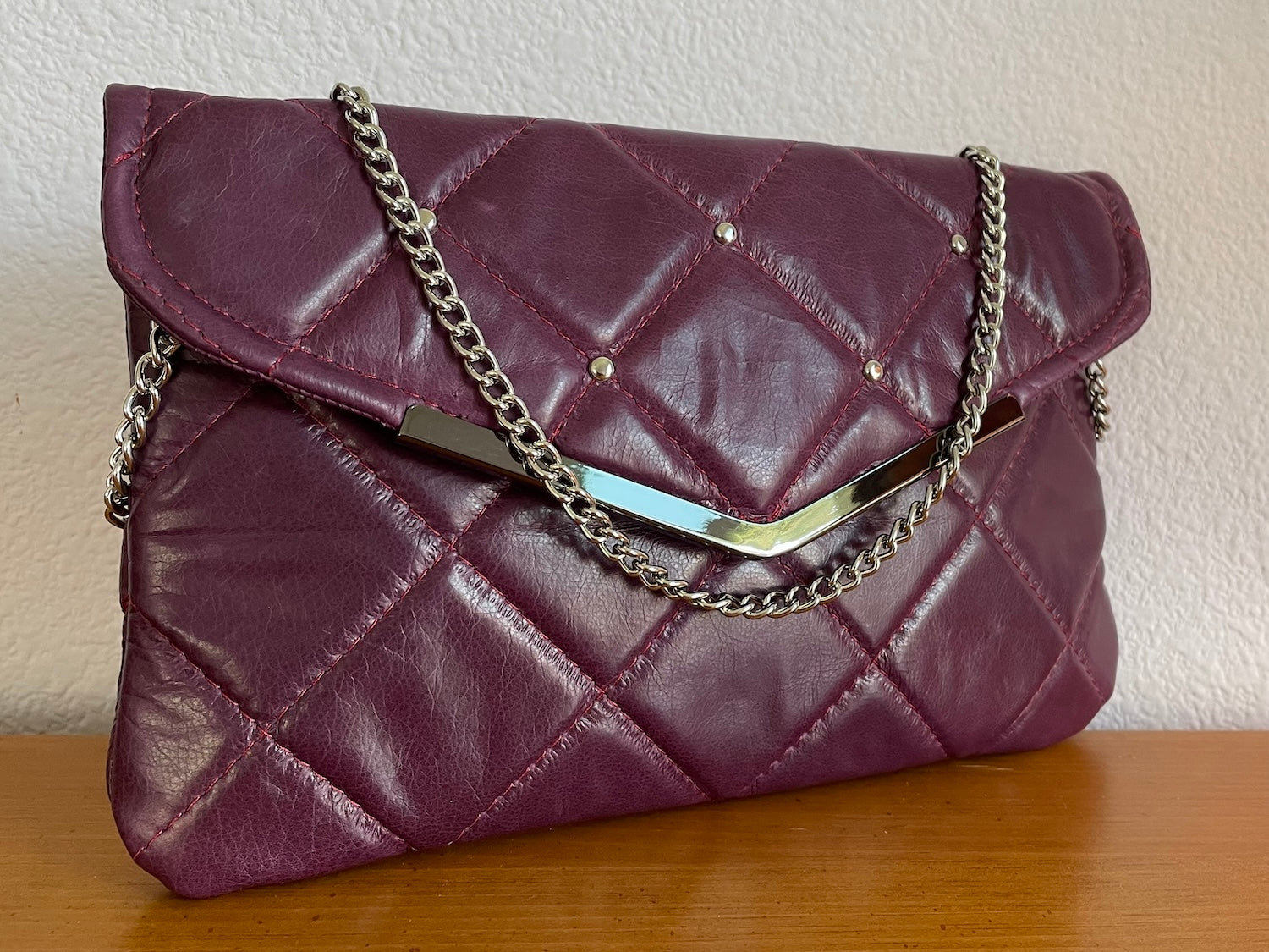 Amethyst Elegance Clutch