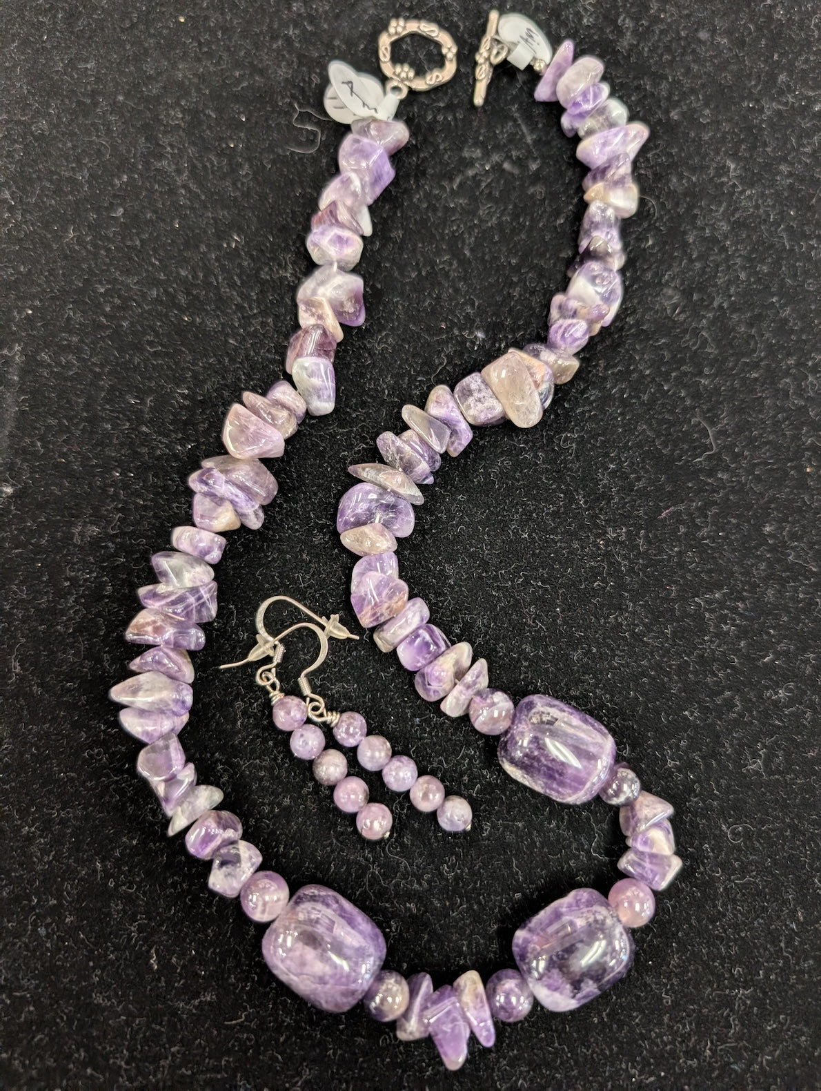 Amethyst Necklace set
