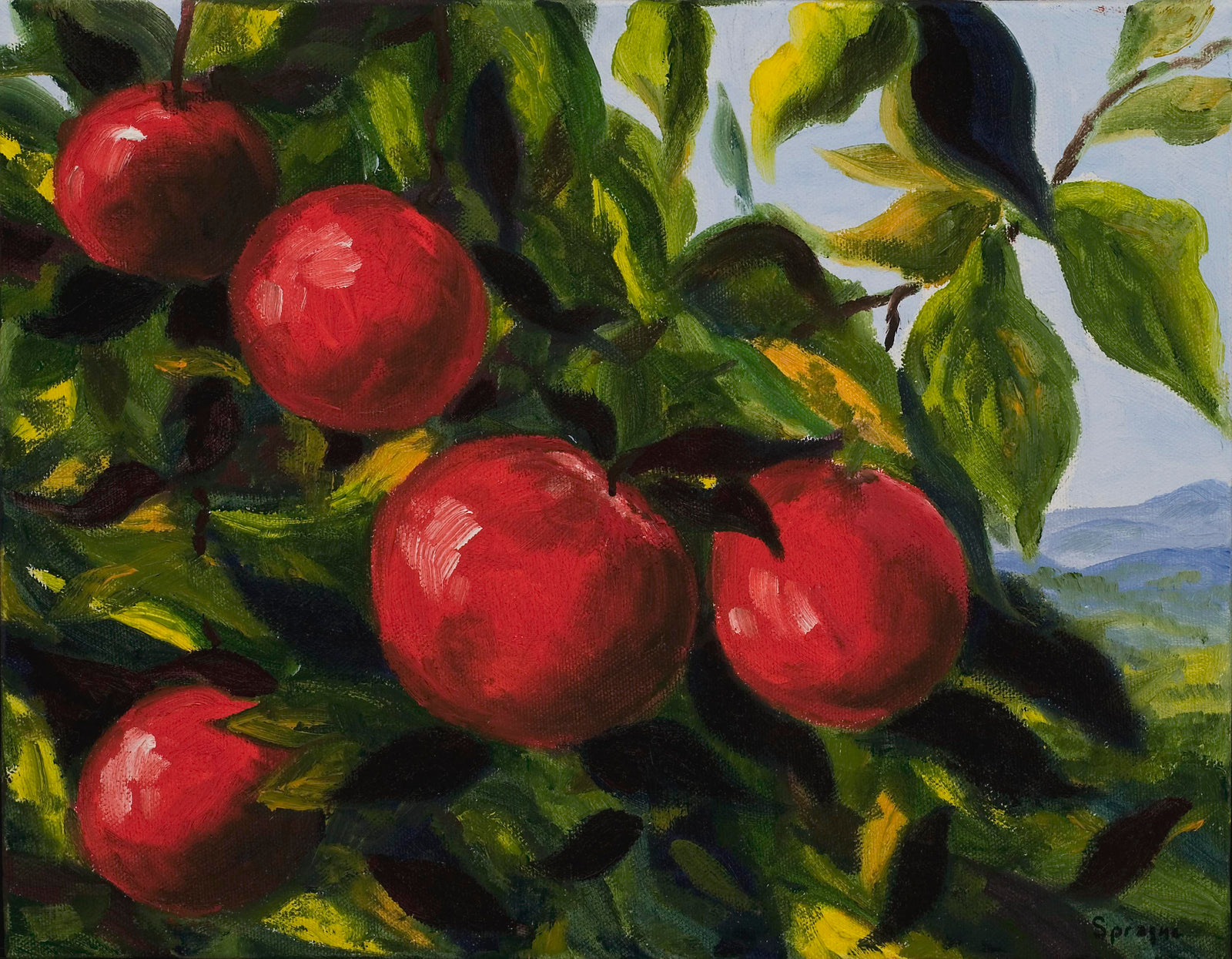Apple Delight-Three Pack Notecards