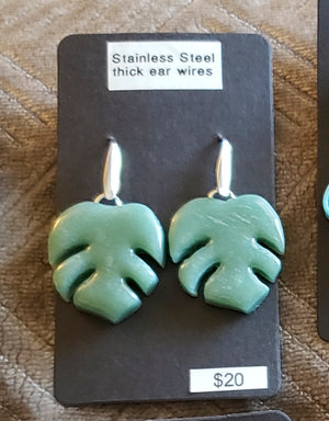 Polymer Clay earrings $20