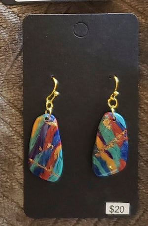 Polymer Clay earrings $20