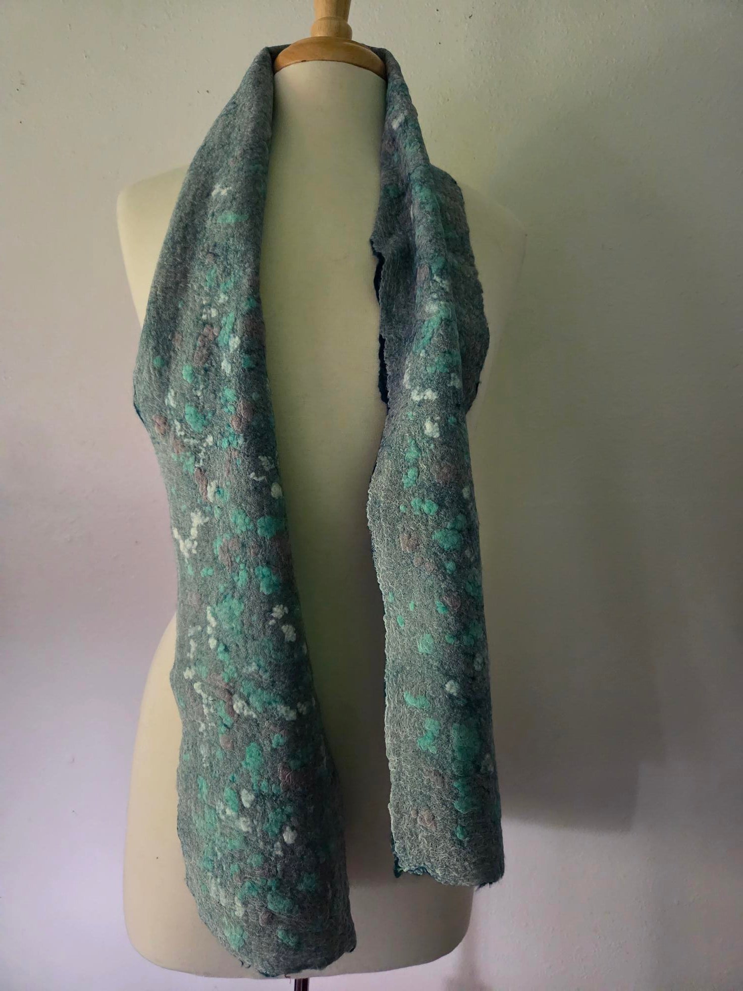 Nuno Felted Scarf-nepps