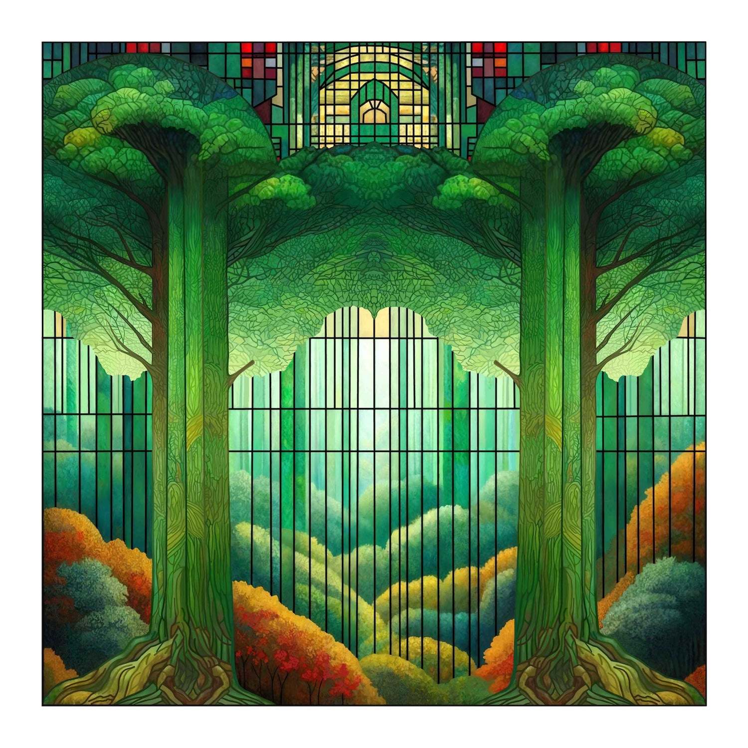 Arcadia, Giclee print