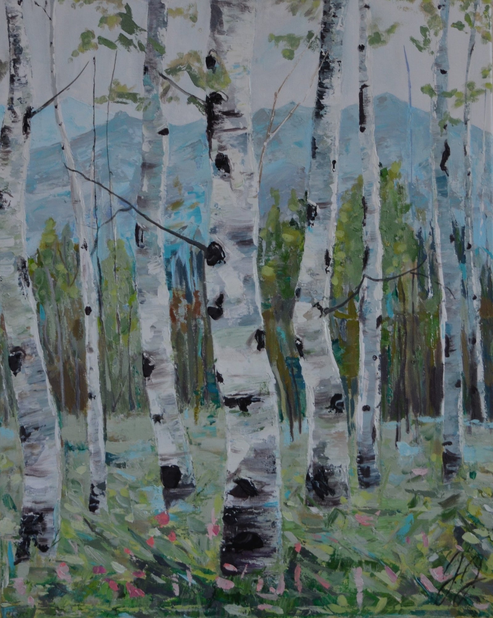 Pretty In Pink Aspen Forest