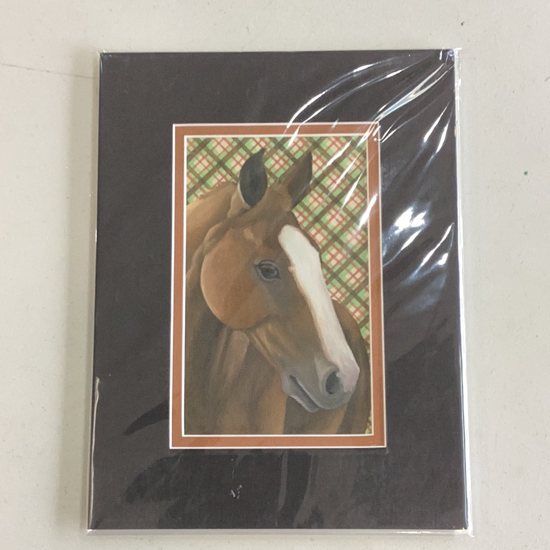 Matted Print -Henry Horse