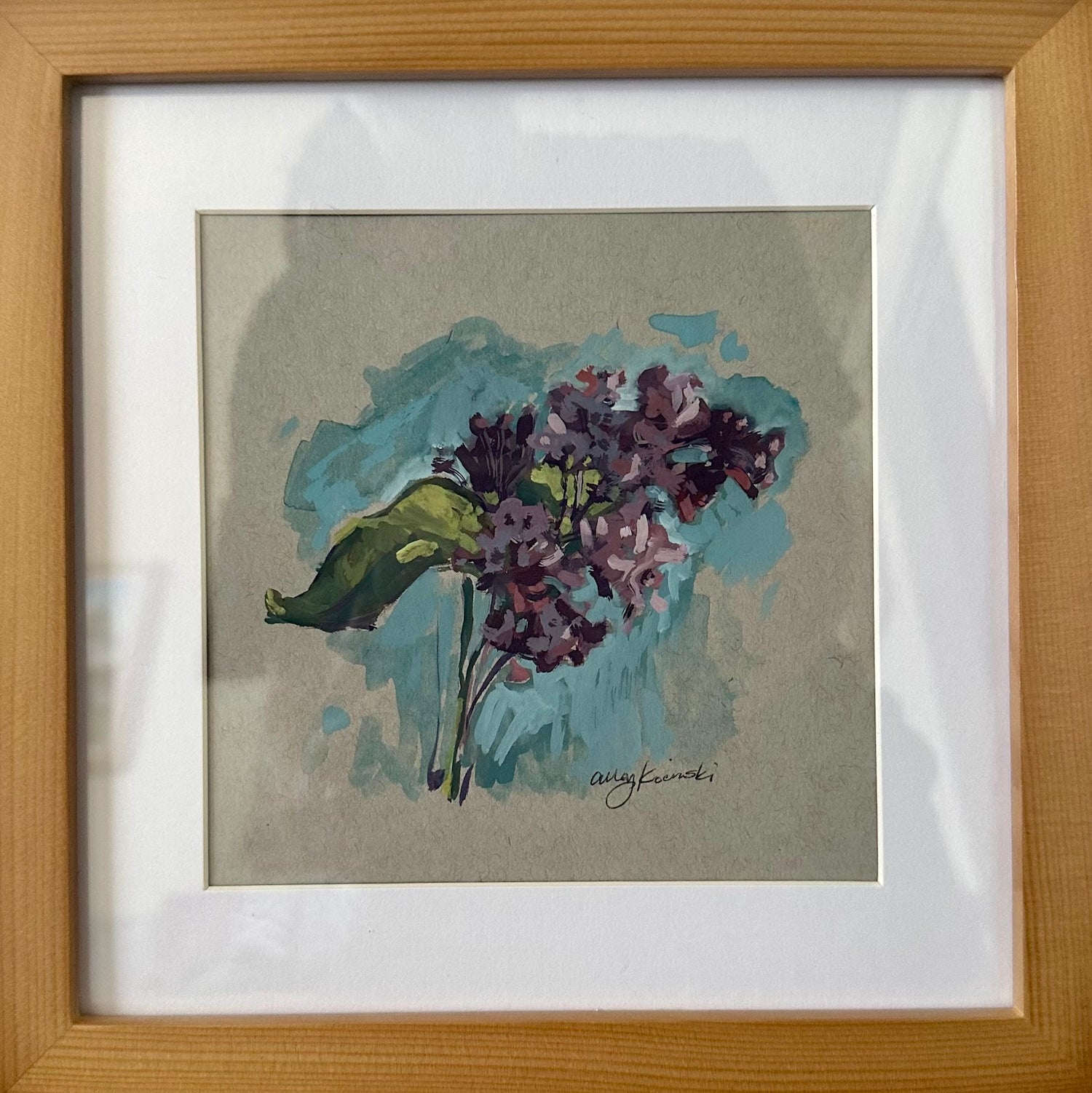 Backyard Lilac Plein Air 2