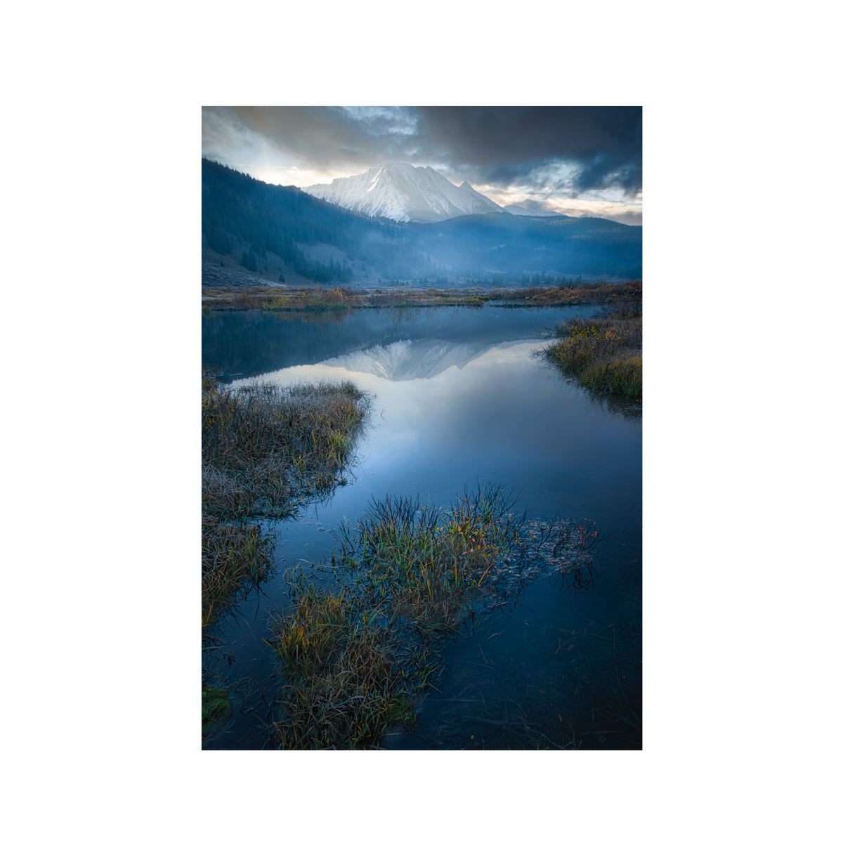 Blue Dawn Print