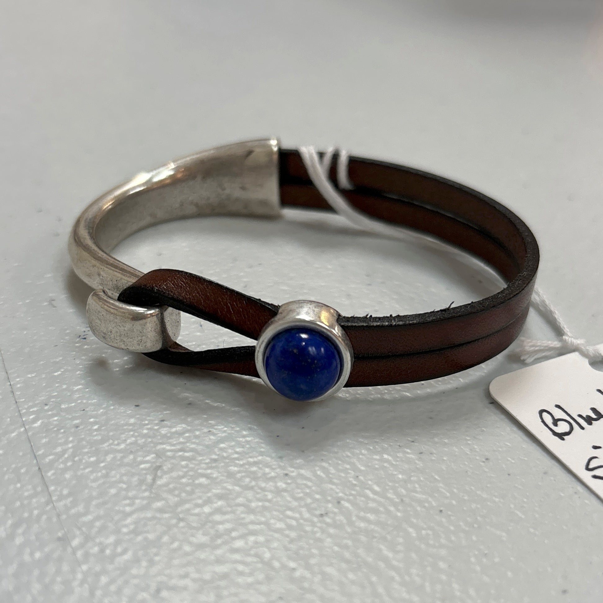 Blue Lapis Cuff Bracelet