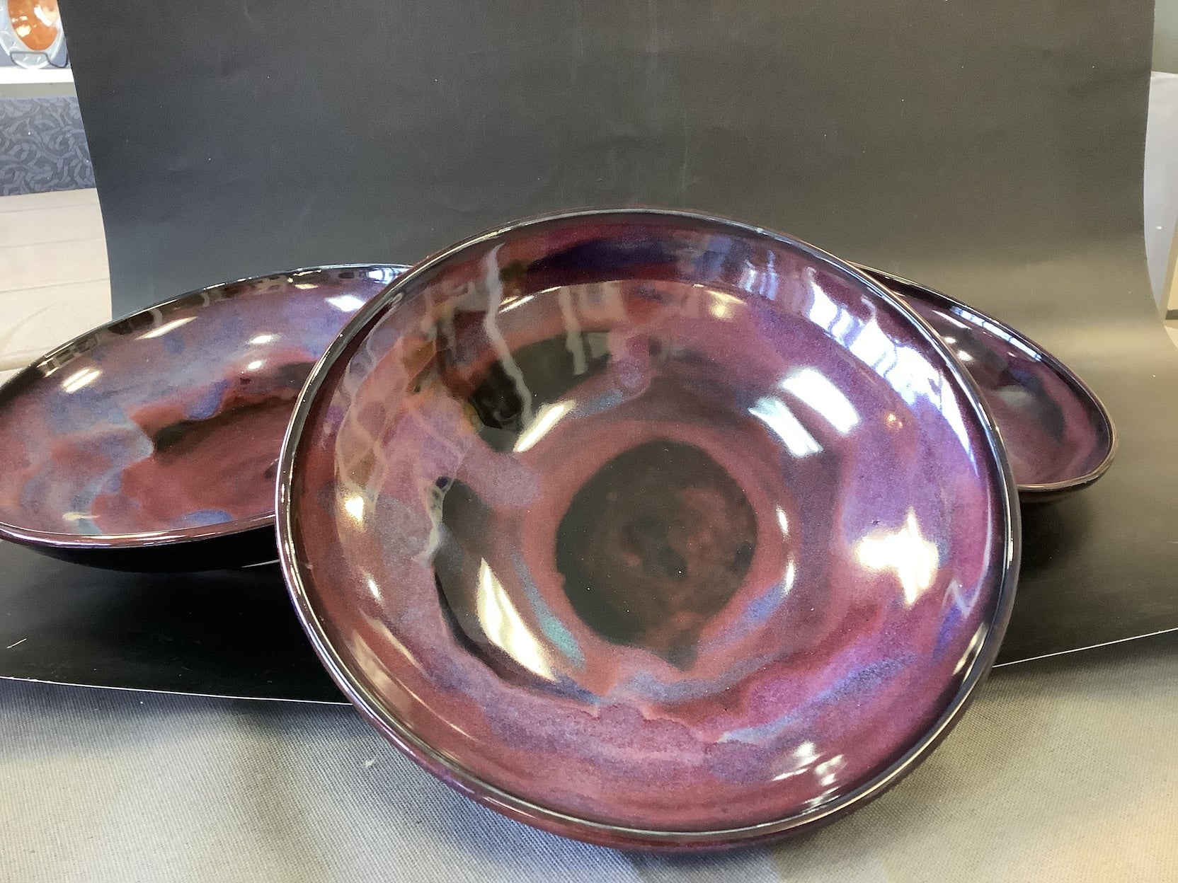 Blue/PurplePasta Bowls