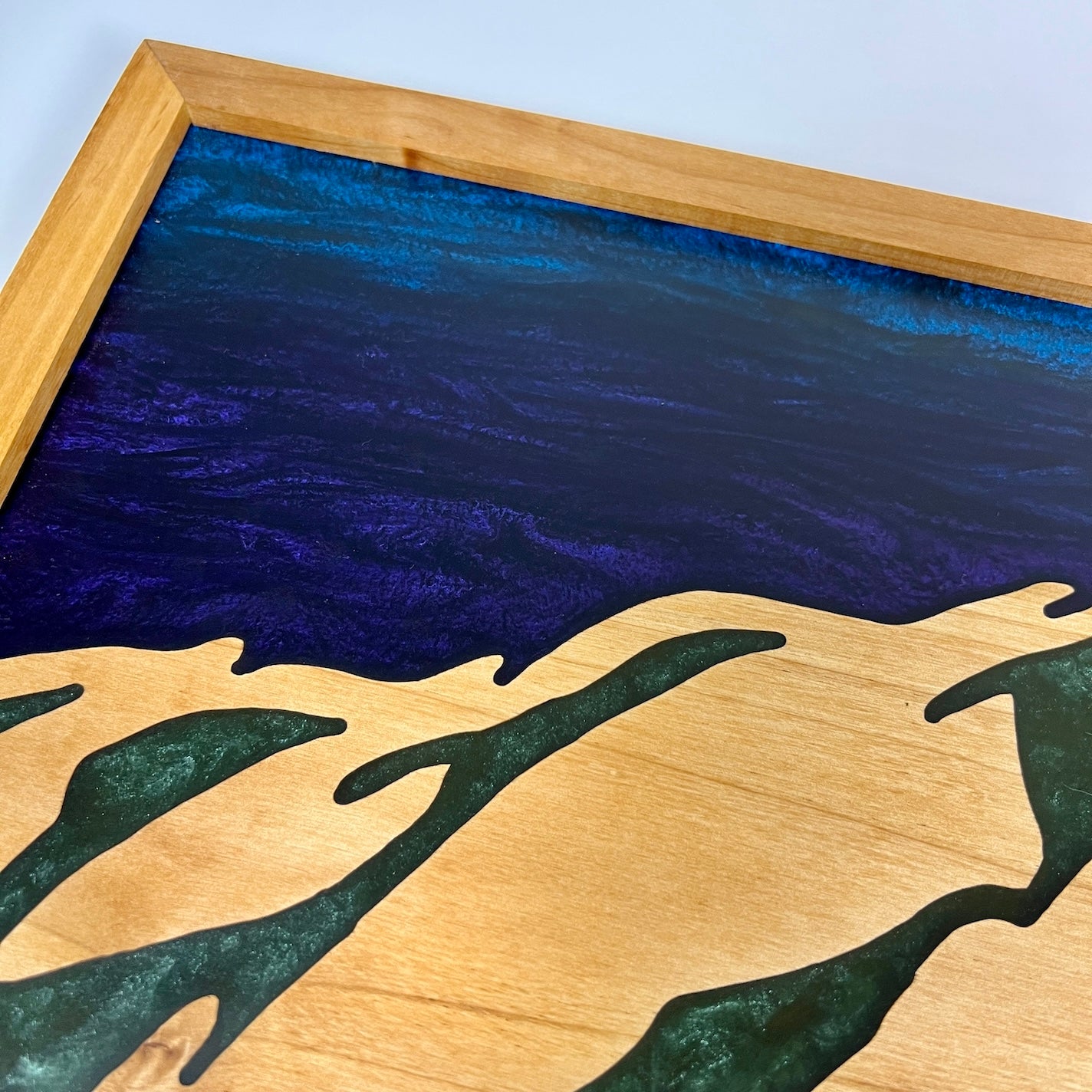 Boulder Flatirons in Evening