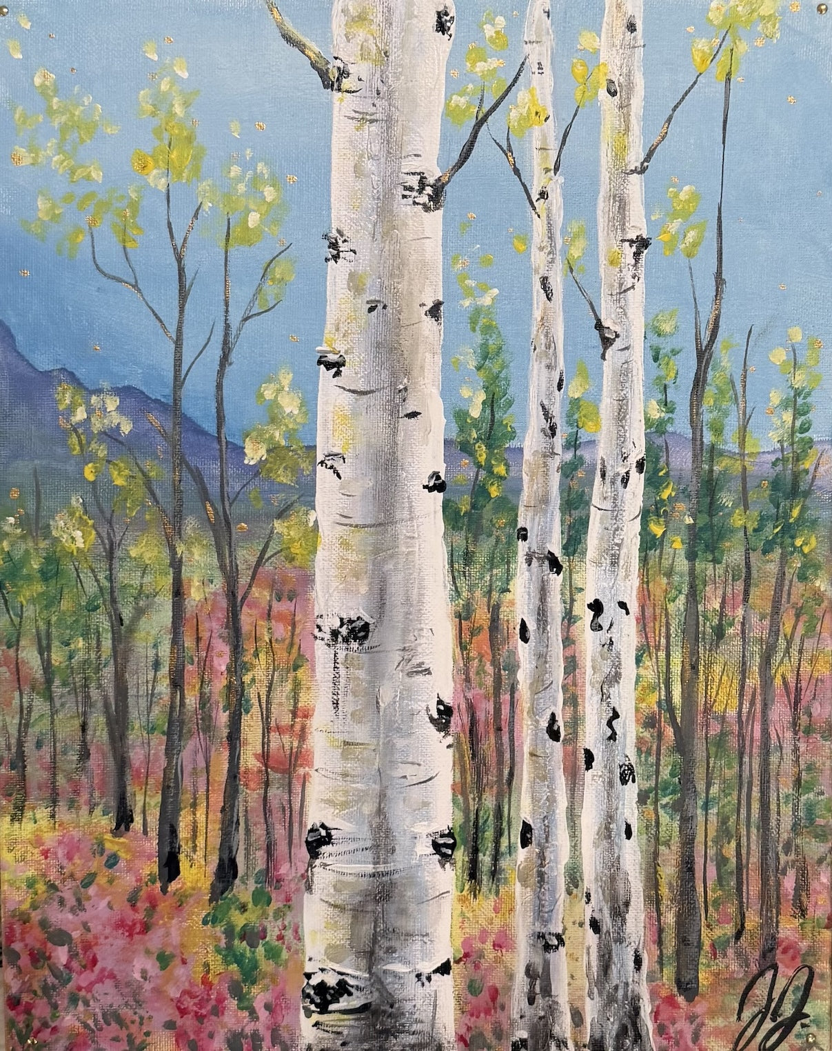 Paint the Aspens: Brushes & Blades Art Class Fri. 1.16.26 @ 1P
