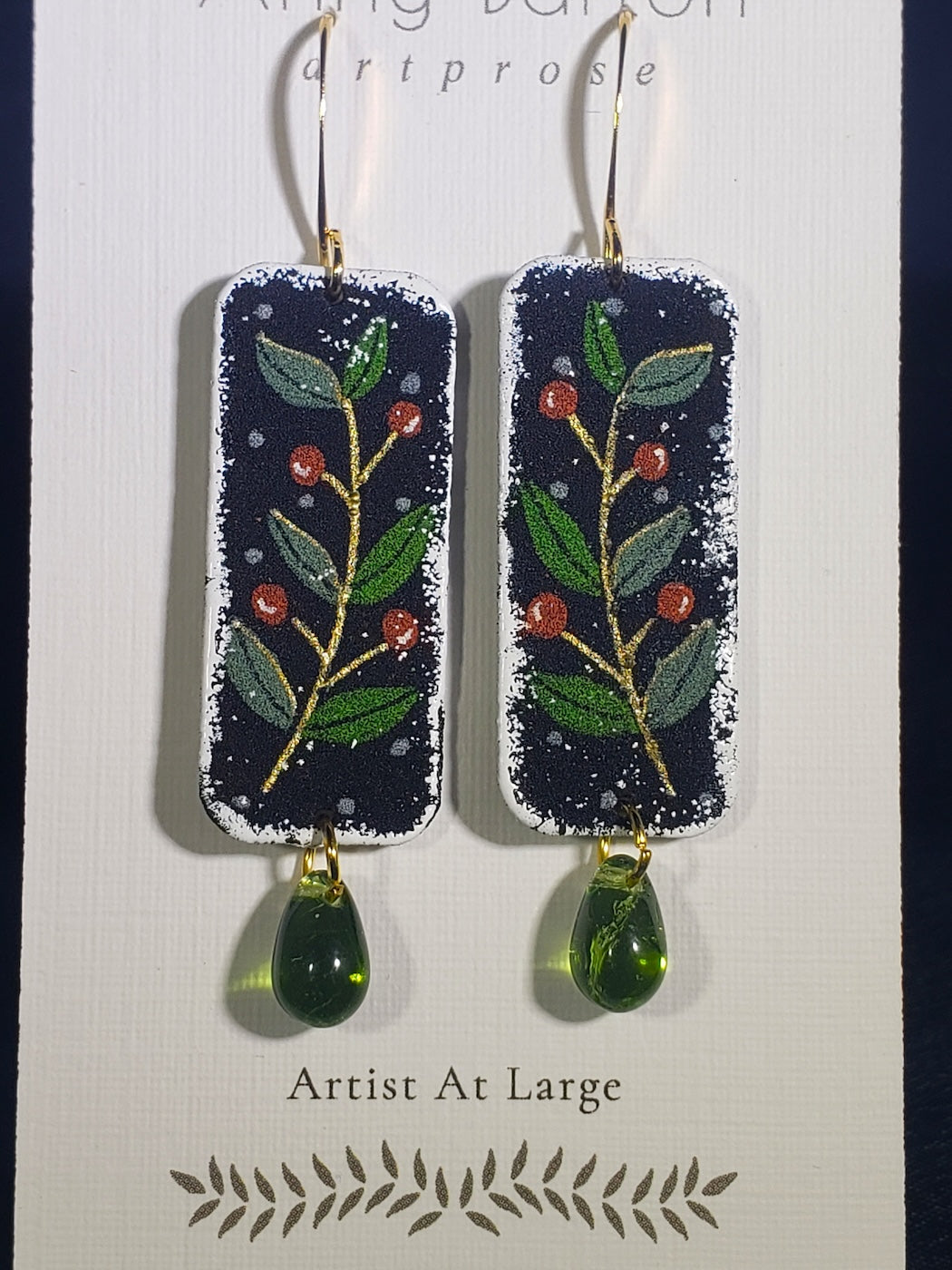 C32 Frosted Berries earrings