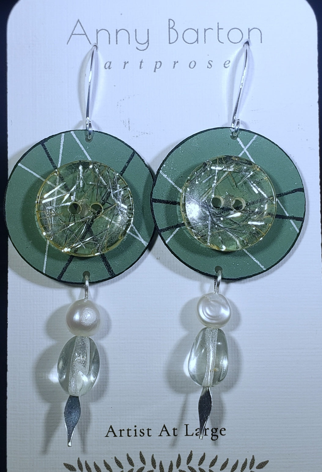C52 Button Jar earrings