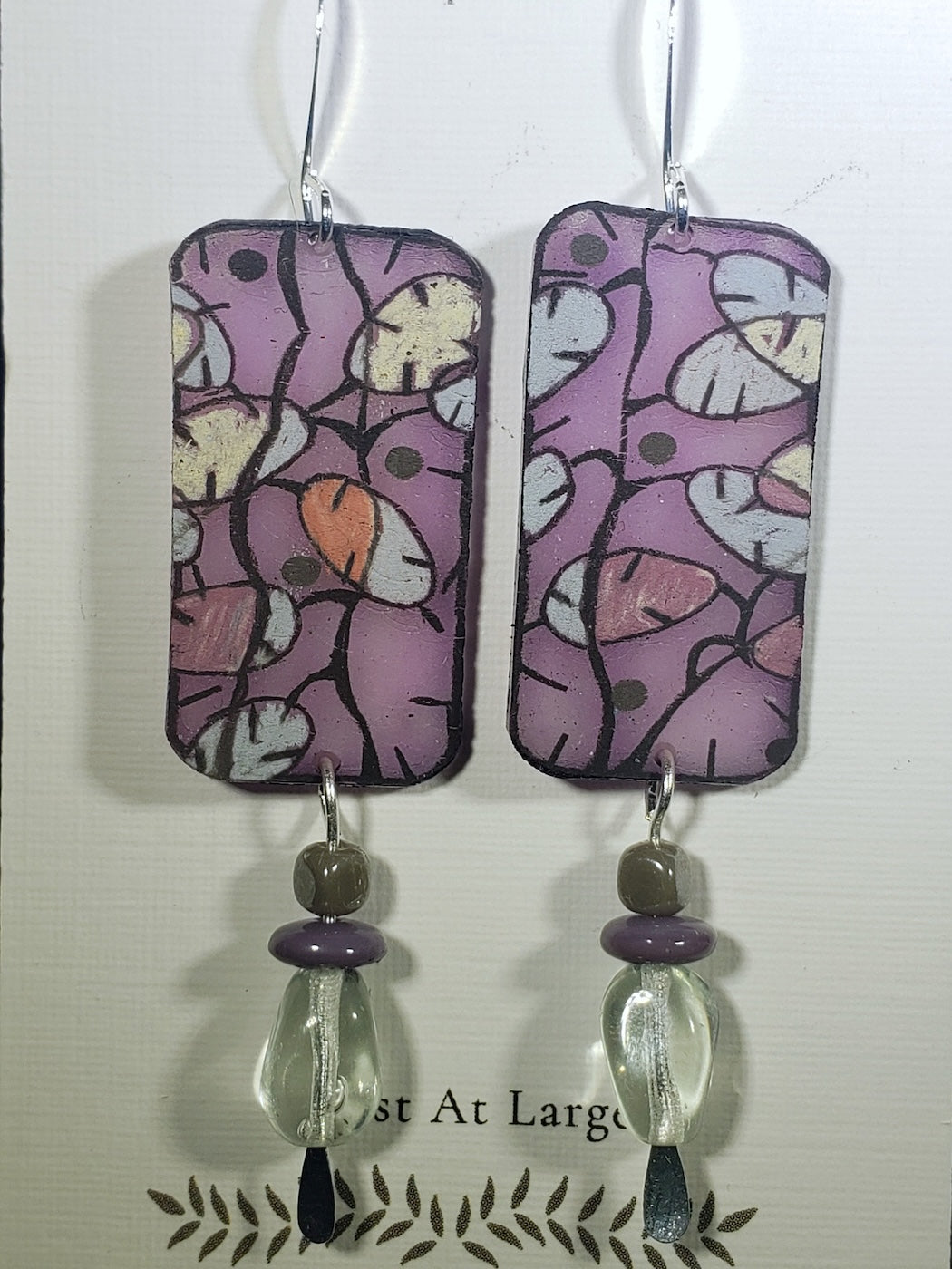 C55 Lunaria earrings